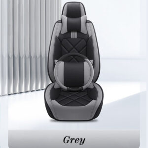 Custom black and grey car seat covers enhance your vehicle's interior with these stylish and comfortable accessories, designed for a personalized touch